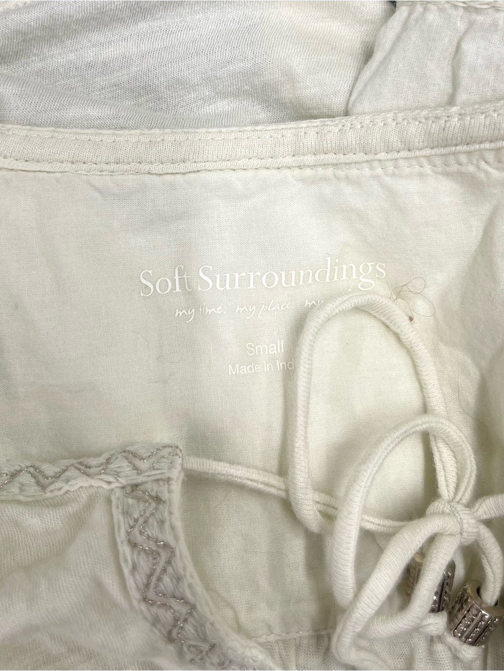 Soft Surroundings Maribel top 20” p2p - Picture 8 of 10